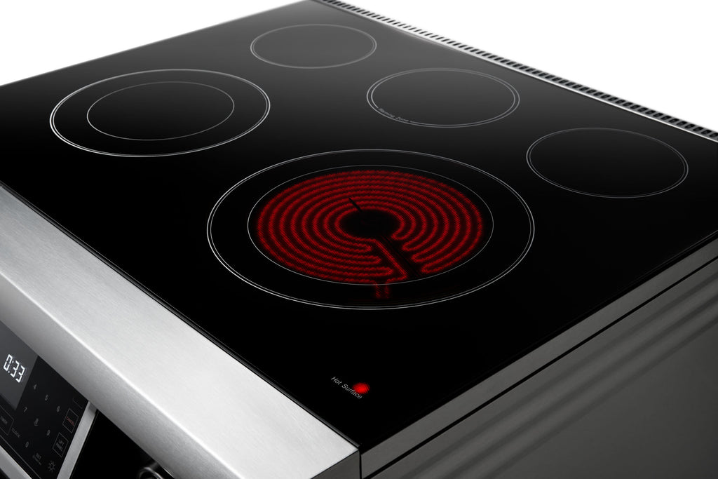 THOR Kitchen 30-Inch Tilt Panel Electric Range – Professional – Model TRE3001