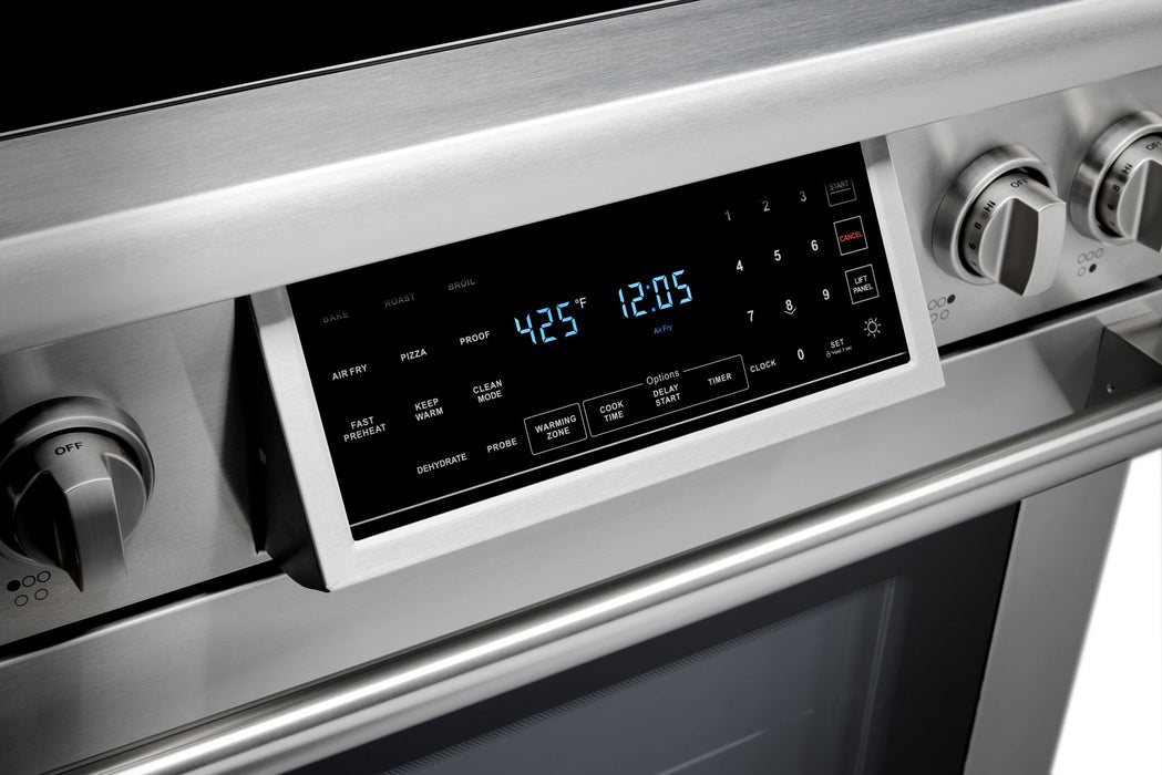 THOR Kitchen 30-Inch Tilt Panel Electric Range – Professional – Model TRE3001