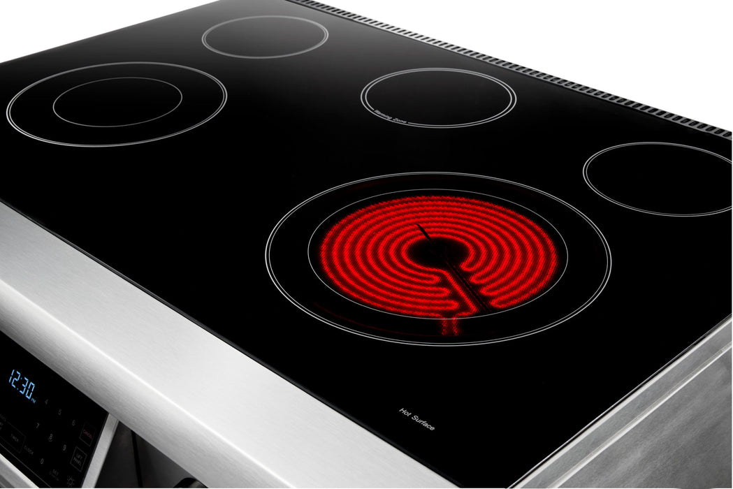 THOR Kitchen 36-Inch Tilt Panel Electric Range – Professional – TRE3601