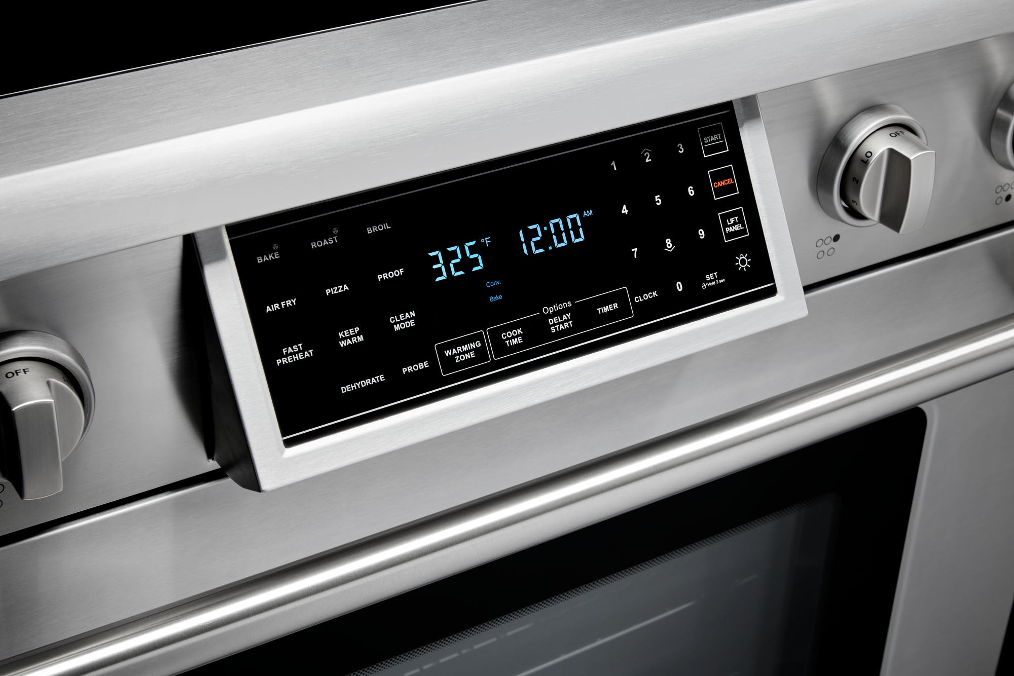 THOR Kitchen 36-Inch Tilt Panel Electric Range – Professional – TRE3601