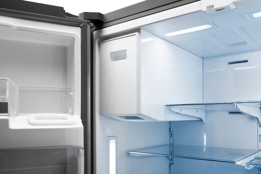 THOR Kitchen 36 Inch Professional French Door Refrigerator with Ice and Water Dispenser – Model TRF3601FD