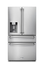 THOR Kitchen 36 Inch Professional French Door Refrigerator with Ice and Water Dispenser – Model TRF3601FD