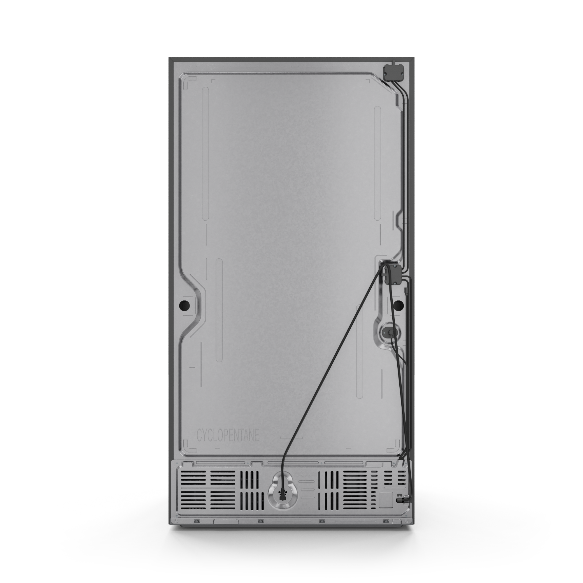 36 Inch Professional French Door Refrigerator with Ice and Water Dispenser – Model TRF3628FFD