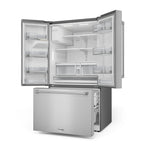 36 Inch Professional French Door Refrigerator with Ice and Water Dispenser – Model TRF3628FFD