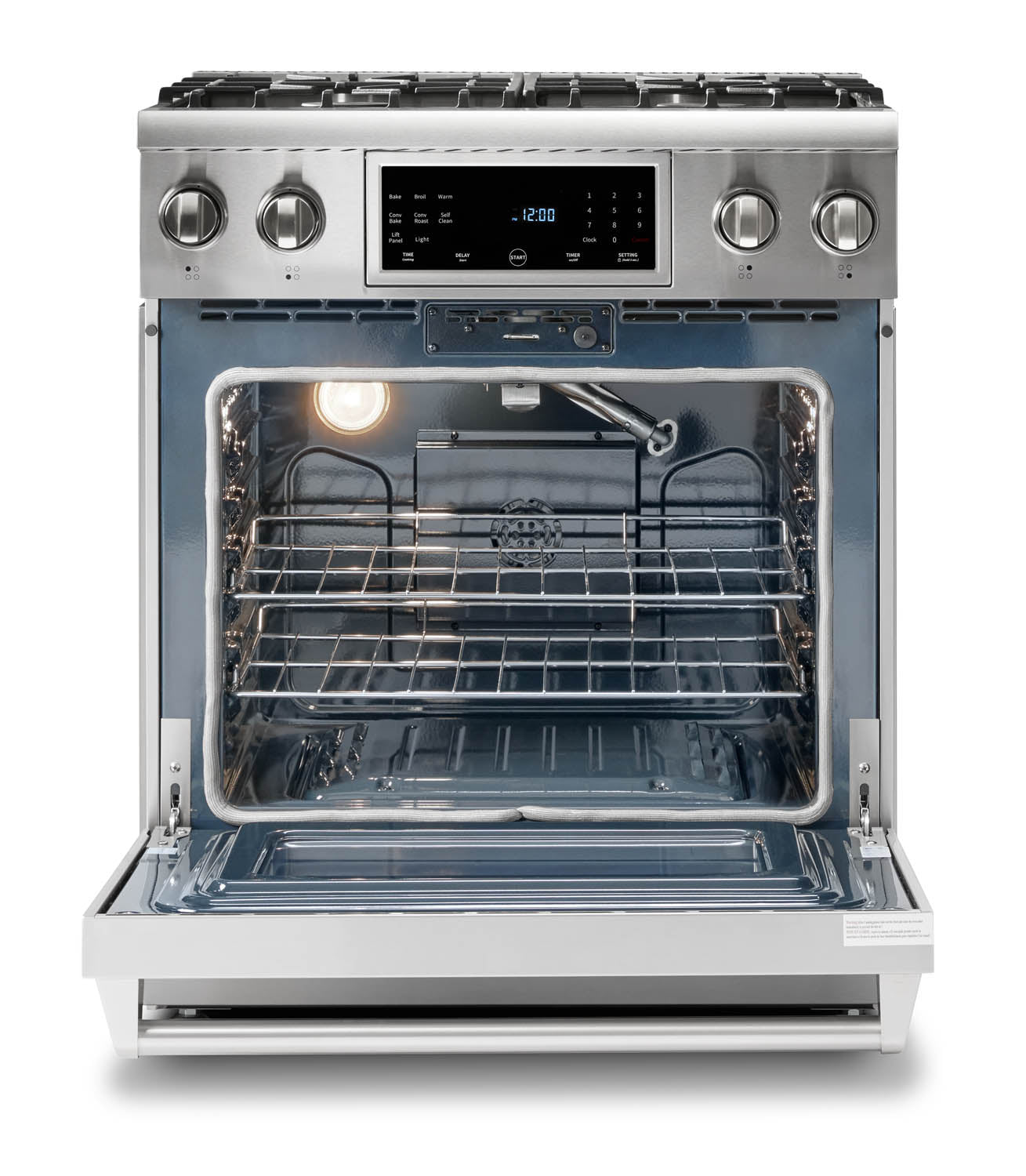 THOR Kitchen 30-Inch Tilt Panel Gas Range – Professional – Model TRG3001