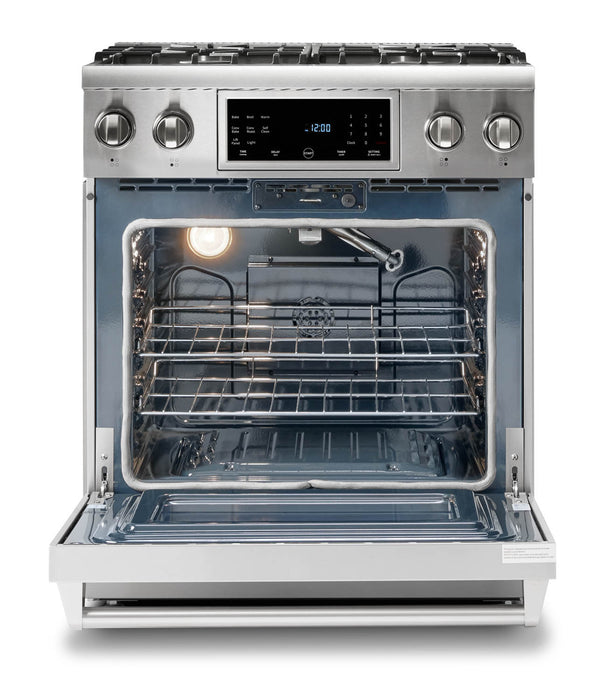THOR Kitchen 30-Inch Tilt Panel Professional Liquid Propane Range - TRG3001LP