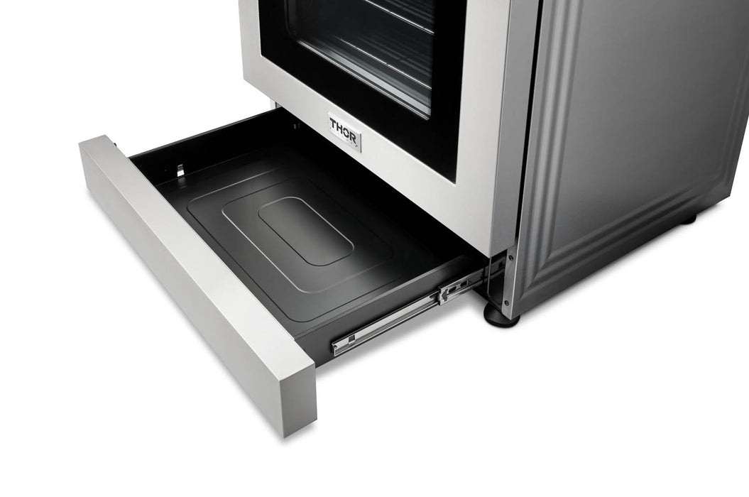 THOR Kitchen 30-Inch Tilt Panel Professional Liquid Propane Range - TRG3001LP
