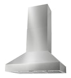 36 Inch Professional Wall Mount Pyramid Range Hood – Model TRH36P