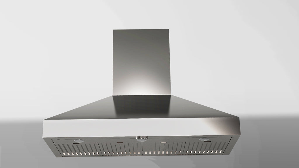 THOR Kitchen 48 Inch Professional Wall Mount Pyramid Range Hood – Model TRH48P