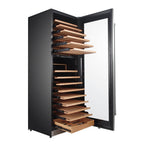 THOR Kitchen 24 Inch Dual Zone Wine Cooler, 162 Wine Bottle Capacity – Model TWC2403DI