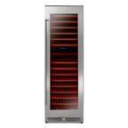 THOR Kitchen 24 Inch Dual Zone Wine Cooler, 162 Wine Bottle Capacity – Model TWC2403DI