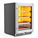 THOR Kitchen 24-Inch Single Zone Wine Cooler, 45 Wine Bottle Capacity – Model TWC24UL