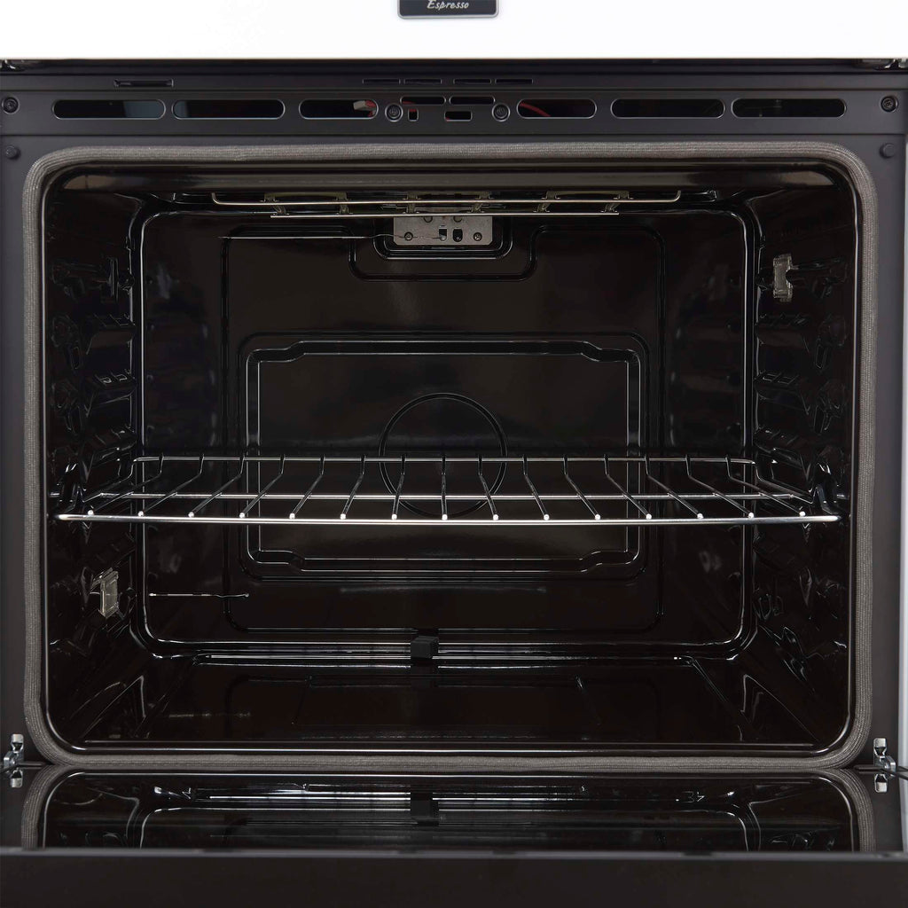 Forno Vomero 30-Inch Double Wall Oven, White, 10 cu.ft Total Capacity, 7100W Convection, Mechanical Controls, Manuel Steam Clean