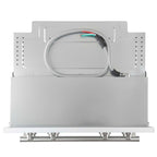 Forno Vomero 30-Inch Double Wall Oven, White, 10 cu.ft Total Capacity, 7100W Convection, Mechanical Controls, Manuel Steam Clean