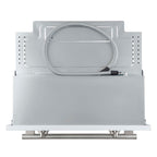Forno Vomero 30-Inch Wall Oven, White, 5 cu.ft Capacity, 3550 Watts Convection, Mechanical Controls, Manuel Steam Clean