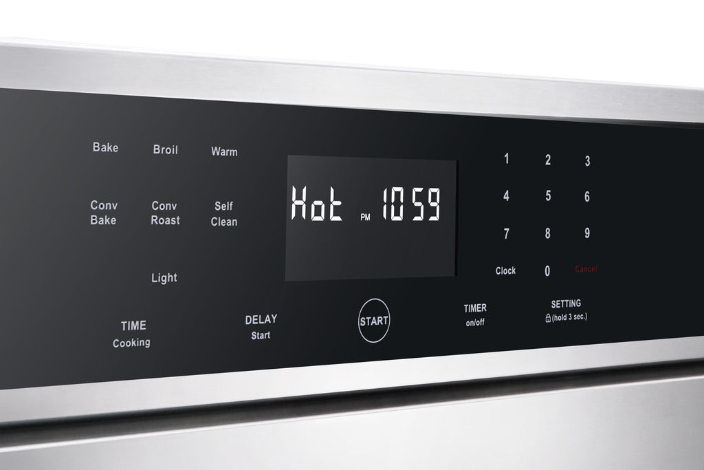 THOR Kitchen 30 Inch Professional Self-Cleaning Electric Wall Oven – Model HEW3001