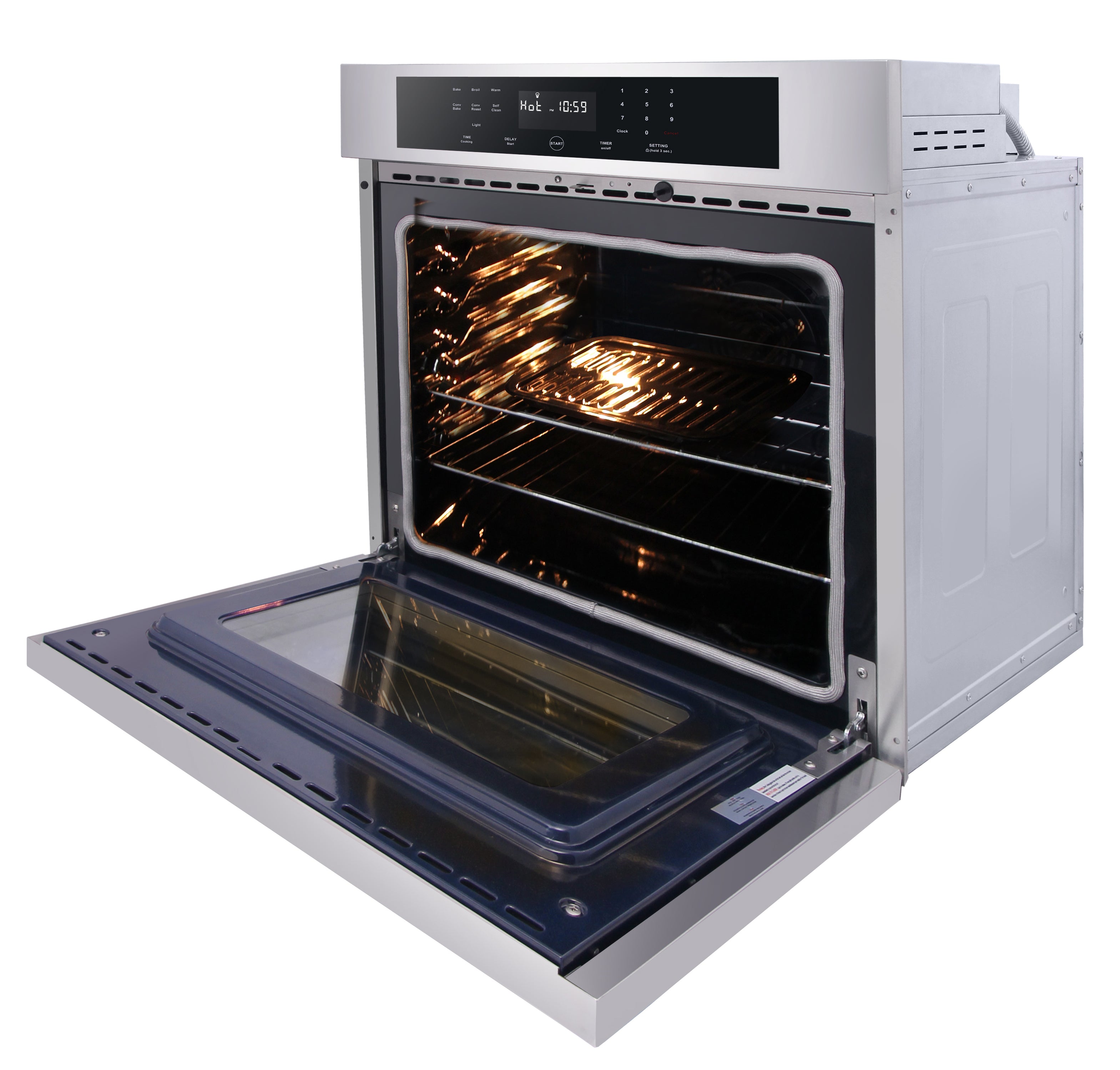 THOR Kitchen 30 Inch Professional Self-Cleaning Electric Wall Oven – Model HEW3001