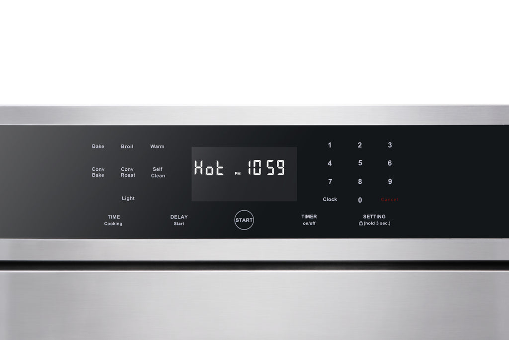 THOR Kitchen 30 Inch Professional Self-Cleaning Electric Wall Oven – Model HEW3001