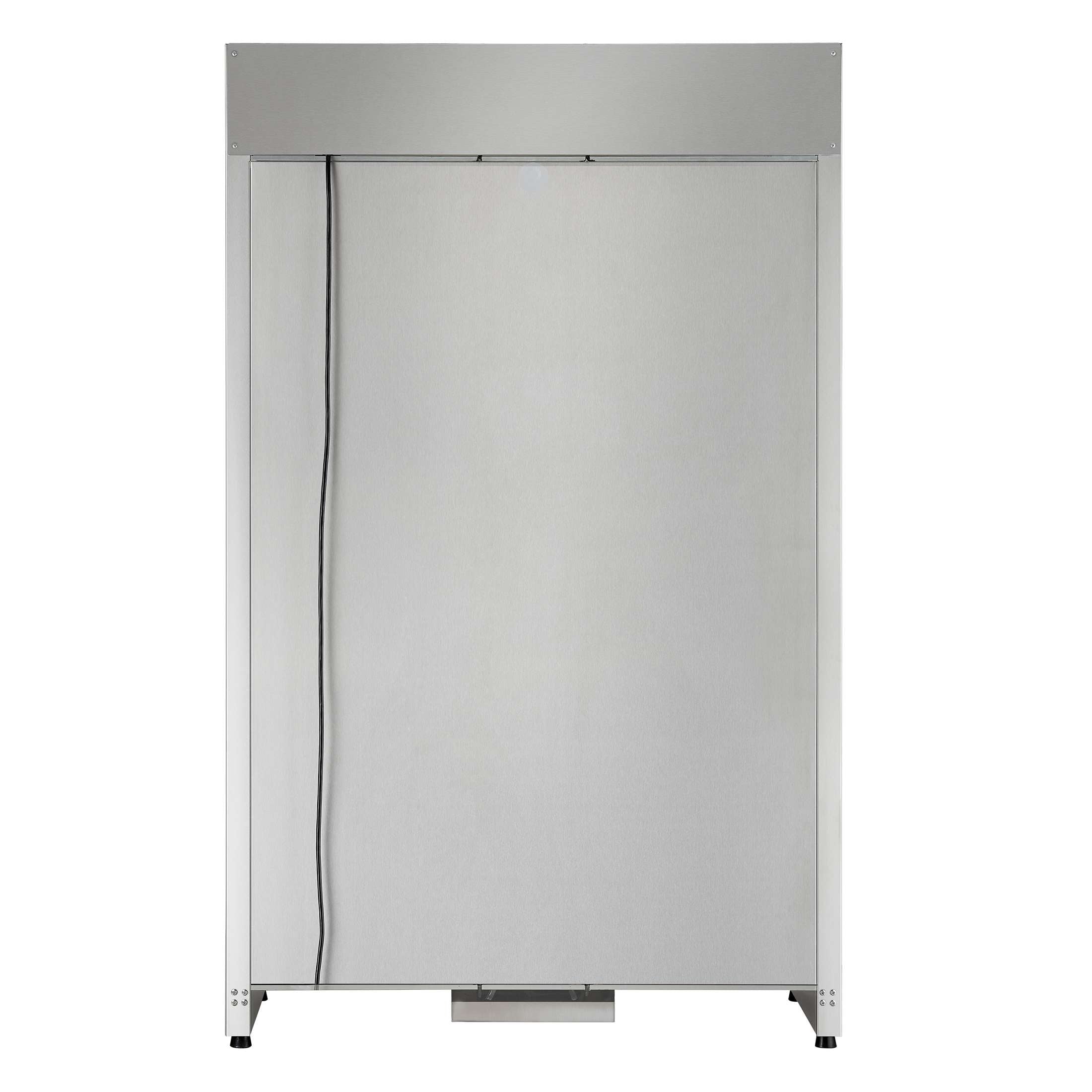 FORNO Abruzzo 48-Inch Dual Zones Wine Cellar, 102 Bottles, 24 cu. ft., Green Acrylic Holders & Black Shelves