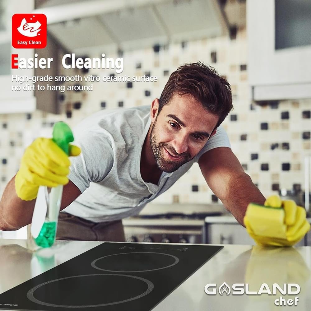 GASLAND 12 Inch 2 Burner Sensor Touch Ceramic Electric Cooktop