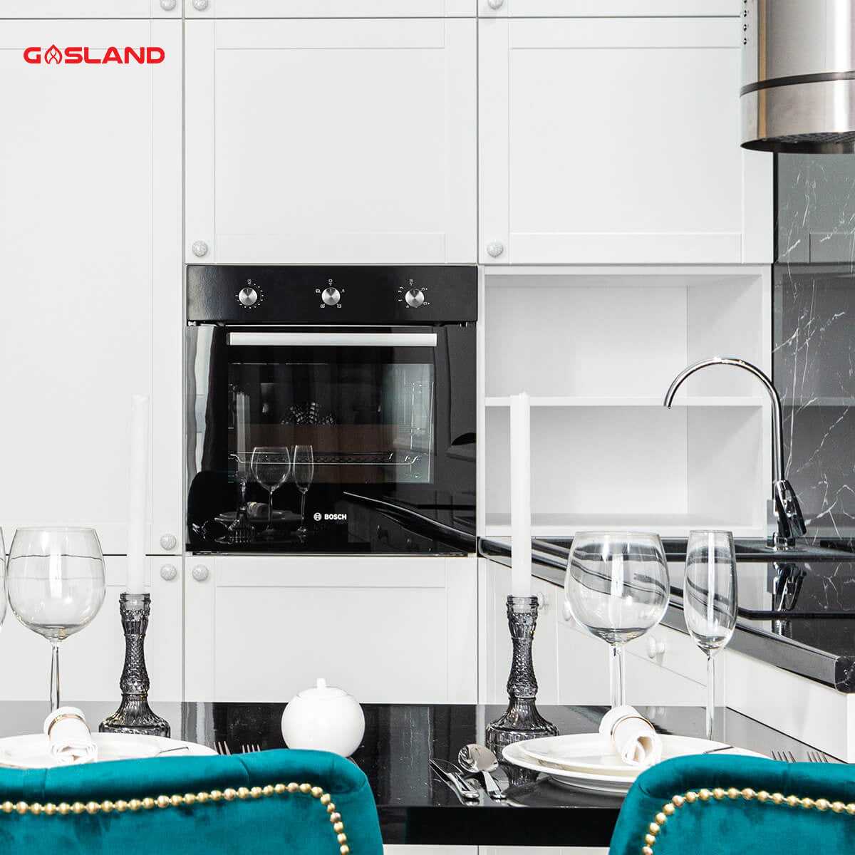 24'' 5 Modes Built-in Electric Wall Oven - Black