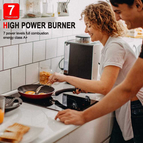 12‘’ Knob Control  Ceramic Glass Electric Cooktop