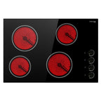 30'' Knob Control 4 Burner Electric Cooktop