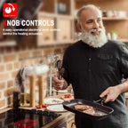 30'' Knob Control 4 Burner Electric Cooktop