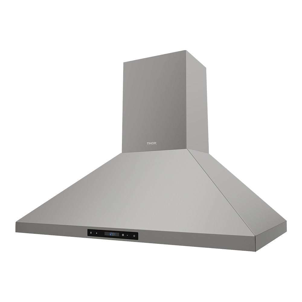 THOR Kitchen 36 Inch Wall Mount Range Hood in Stainless Steel – Model HRH3607