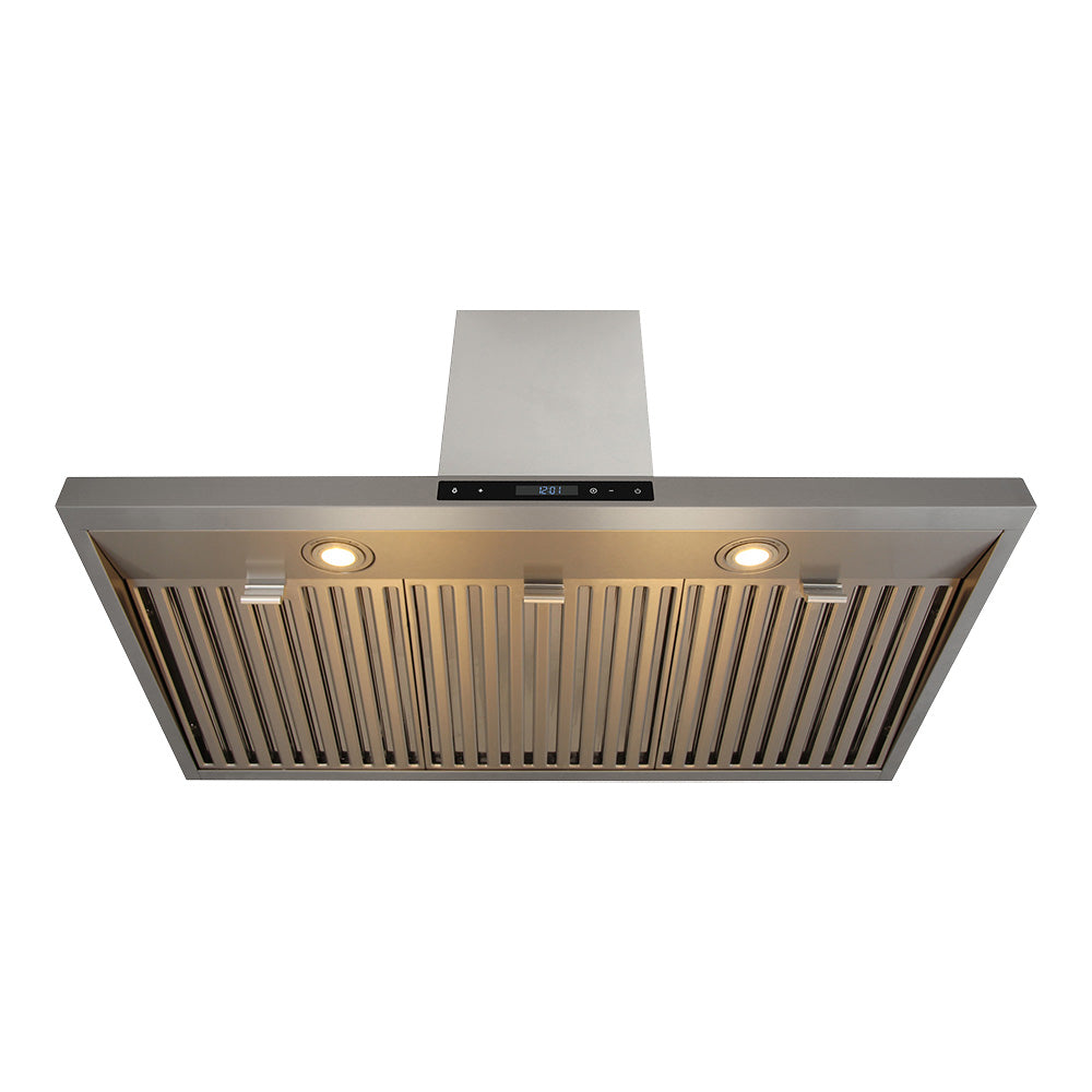 THOR Kitchen 36 Inch Wall Mount Range Hood in Stainless Steel – Model HRH3607