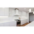 Forno Aria 48 Inch Wall-Mounted Range Hood in White