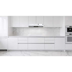 Forno Cappa 30-Inch Under Cabinet Range Hood, White, 200 CFM, Convertible, LED Lighting