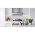 Forno Orvieto 60-Inch Wall Mount Range Hood, LED Lighting, Heavy Duty, Stainless Steel