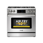 THOR Kitchen 36-Inch Tilt Panel Gas Range – Professional – TRG3601